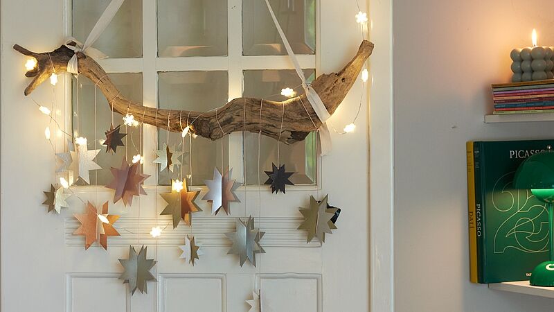 Beautiful rustic branch