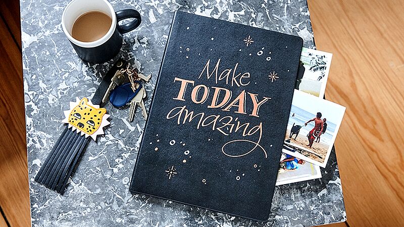 DIY diary cover decoration