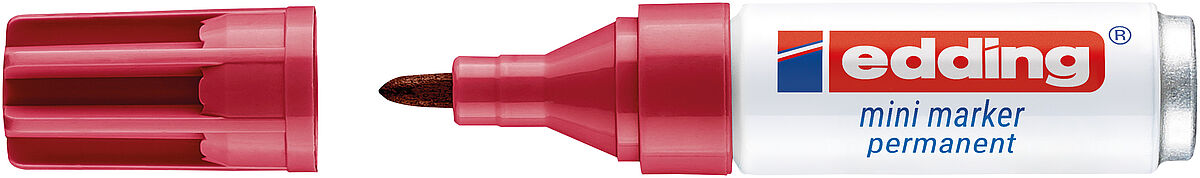 edding 0.5 mini permanent marker carmine red edding 0.5 mini permanent marker