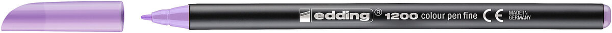 edding 1200 Feutre de coloriage fin lavande baies edding 1200 Feutre de coloriage pointe fine