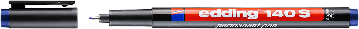edding 140 S permanent pen blue edding 140 S permanent pen