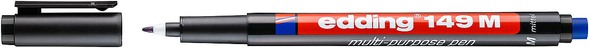 edding 149 M multi-purpose pen black edding 149 M multi-purpose pen