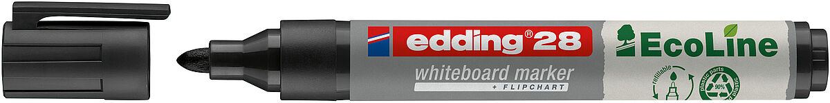 edding 28 EcoLine whiteboard marker black edding 28 EcoLine whiteboard marker