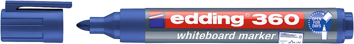 edding 360 whiteboard marker blue edding 360 whiteboard marker