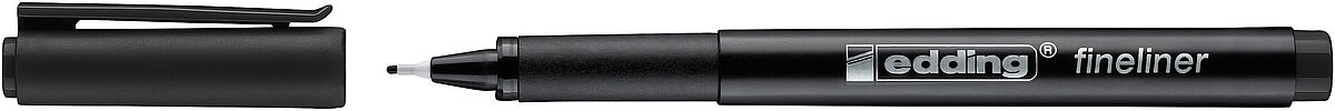 edding fineliner black edding fineliner