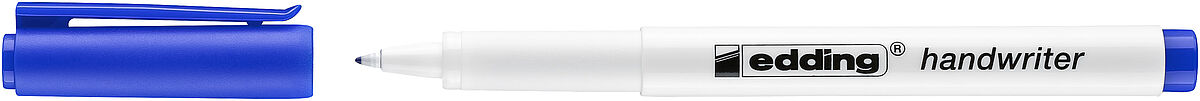 edding handwriter blue edding handwriter