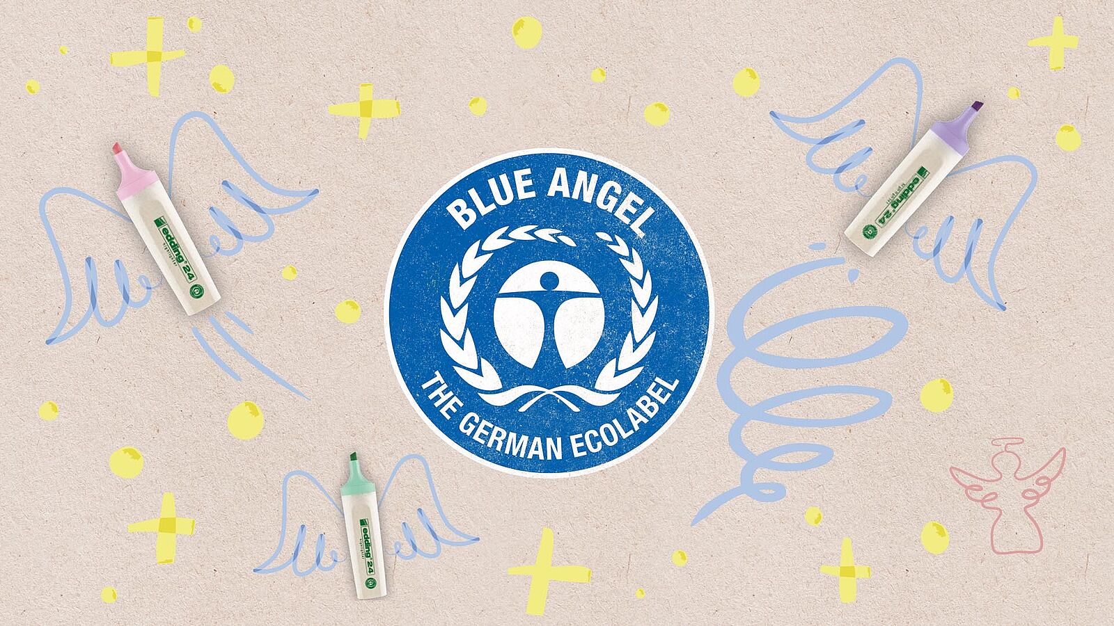 edding is awarded Germany’s leading ecolabel for products and services