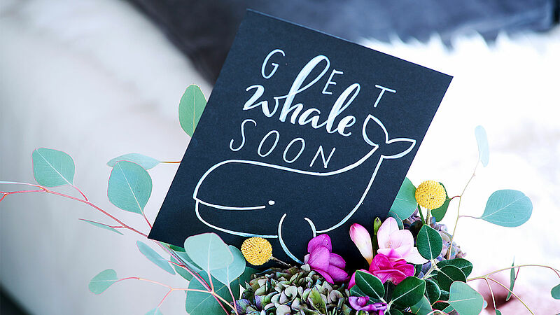 Card made with the edding pastel pen