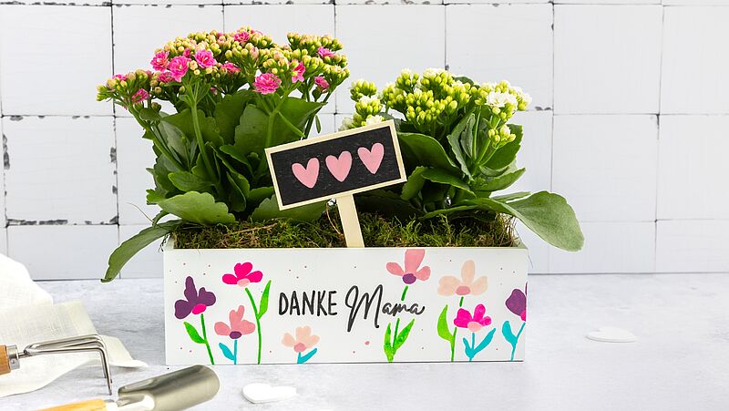 Blumengrüße mit Herz