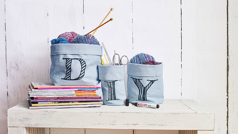 Textile markers and pens