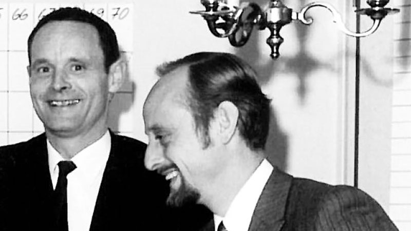 edding founders Carl-Wilhelm Edding and Volker Detlef Ledermann