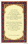 commissioned gift/gouache illumination-uncial