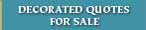 decorated quotes for sale
